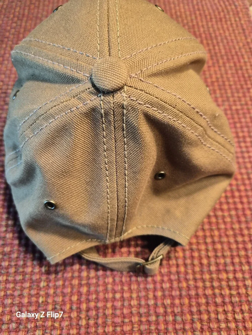 University Of Michigan, Zephyr Brand, Tan Baseball Cap, Unworn, Adjustable